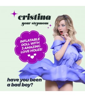 CRUSHIOUS CRISTINA THE STEPMOM INFLATABLE DOLL BLONDE