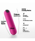 CRUSHIOUS IMOAN RECHARGEABLE VIBRATING BULLET PINK