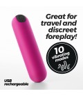 CRUSHIOUS IMOAN RECHARGEABLE VIBRATING BULLET PINK