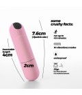 CRUSHIOUS IMOAN RECHARGEABLE VIBRATING BULLET BABY PINK