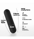 CRUSHIOUS IMOAN RECHARGEABLE VIBRATING BULLET BLACK