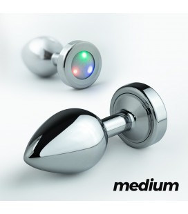 BOREALIS PLUG ANAL MEDIANO CON LED CRUSHIOUS