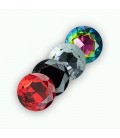 CRUSHIOUS CAMILEO LARGE ANAL PLUG WITH 4 INTERCHANGEABLE JEWELS