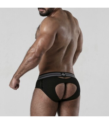 CUECA BACKROOM BOTTOMLESS LOCKER GEAR BRANCA