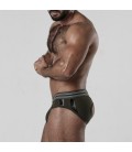 CUECA BACKROOM BOTTOMLESS LOCKER GEAR CAQUI