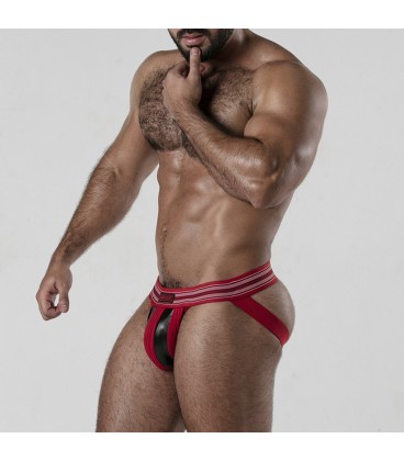 JOCKSTRAP BACKROOM BOTTOMLESS LOCKER GEAR VERMELHO