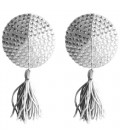 CUBRE PEZONES OUCH! ROUND NIPPLE TASSELS BLANCOS