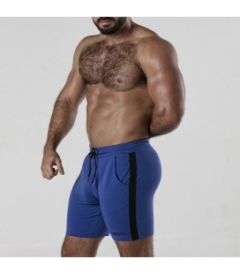 PANTALÓN CORTO SIDE STRIP SHORT AZUL LOCKER GEAR