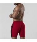 LOCKER GEAR SIDE STRIPE SHORT RED