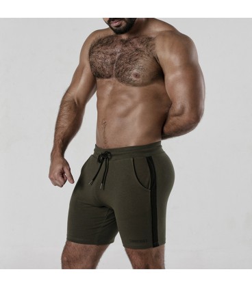 CALÇÃO SIDE STRIP SHORT CAQUI LOCKER GEAR