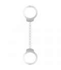 ALGEMAS PARA OS TORNOZELOS OUCH! BEGINNER'S LEGCUFFS BRANCAS
