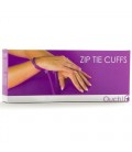 ESPOSAS DESECHABLES DE PLÁSTICO OUCH! ZIP TIE CUFFS MORADAS