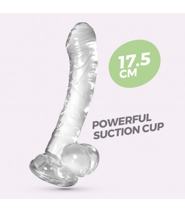 CRUSHIOUS HUDINI JELLY ANAL DILDO CLEAR