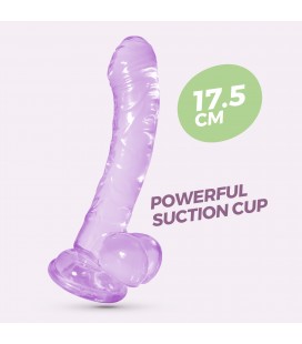 HUDINI DILDO ANAL JELLY ROXO CRUSHIOUS