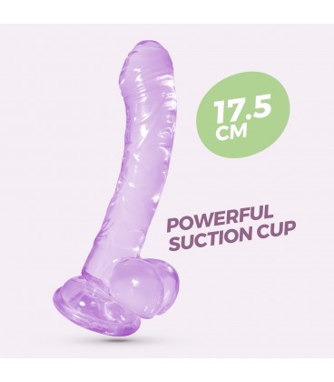 CRUSHIOUS HUDINI JELLY ANAL DILDO PURPLE