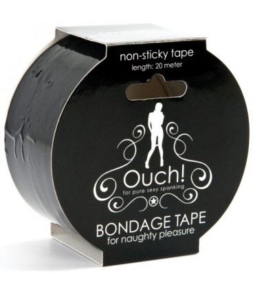 CINTA OUCH! BONDAGE TAPE NEGRA