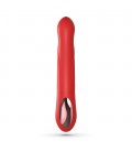 LAPIN VIBRADOR CONEJO RECARGABLE CON EMPUJE ROJO CRUSHIOUS