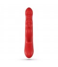 LAPIN VIBRADOR CONEJO RECARGABLE CON EMPUJE ROJO CRUSHIOUS