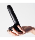 CRUSHIOUS INVIKTUS 7 LIQUID SILICONE DILDO BLACK