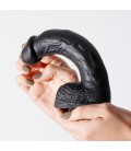 CRUSHIOUS INVIKTUS 8 LIQUID SILICONE DILDO BLACK