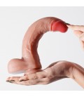 DILDO DE SILICONE LÍQUIDO INVIKTUS 9 CRUSHIOUS PELE