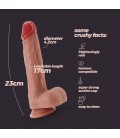 CRUSHIOUS INVIKTUS 9 LIQUID SILICONE DILDO FLESH