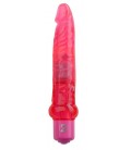 JELLY ANAL VIBRATOR PINK