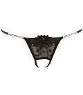 CROTCHLESS RHINESTONES THONG