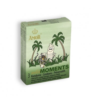 CONDONES WILD MOMENTS 3 UNIDADES