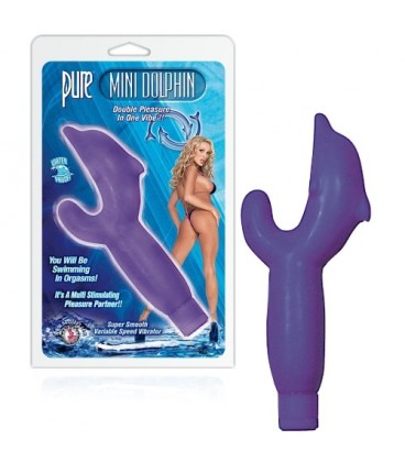 VIBRADOR MINI DOLPHIN MORADO