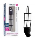 FUNDA PARA EL PENE RIBBED COCKCAGE NEGRO