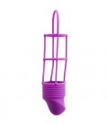 FUNDA PARA EL PENE RIBBED COCKCAGE MORADO