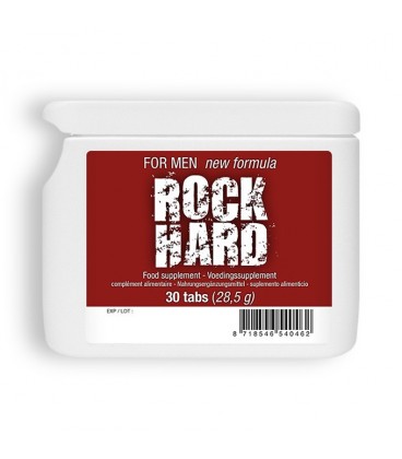 CÁPSULAS ESTIMULANTES ROCK HARD 30 CÁPSULAS FLATPACK
