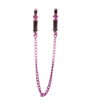PINZAS PARA PEZONES OUCH! VICE NIPPLE CLAMPS ROSA