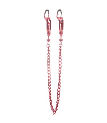 OUCH! HELIX NIPPLE CLAMPS RED