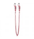 OUCH! HELIX NIPPLE CLAMPS RED