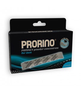 SOBRES ESTIMULANTES PRORINO POTENCY POWDER CONCENTRATE PARA HOMBRE 7 SOBRES