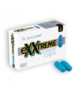 CÁPSULAS ESTIMULANTES EXXTREME POWER CAPS PARA HOMEM 2 CÁPSULAS