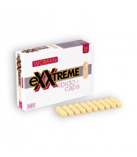 CÁPSULAS ESTIMULANTES EXXTREME LIBIDO+ CAPS PARA MULHER 10 CÁPSULAS