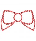 MIMI BOW NIPPLE COVERS BIJOUX INDISCRETS RED