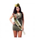 PARTY BAND AND CROWN “THE QUEEN OF THE PARTY” IN SPANISH
