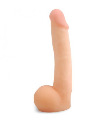 DILDO REALÍSTICO CYBER COCK WITH BALLS BRANCO