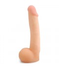 CYBER COCK WITH BALLS REALISTIC DILDO WHITE