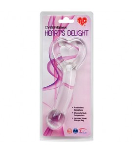 HEART’S DELIGHT CYBERGLASS DILDO