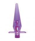 PLUG ANAL CON VIBRACIÓN PLUG VIBRO JAMMY JELLY ANAL MORADO