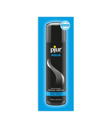 LUBRICANTE DE BASE ACUOSA PJUR AQUA 2ML