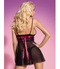 OBSESSIVE AMARONE BABYDOLL AND THONG