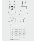 OBSESSIVE DOVELIA CHEMISE AND THONG