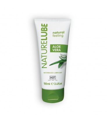 LUBRIFICANTE À BASE DE ÁGUA COM ALOE VERA NATURELUBE 100ML