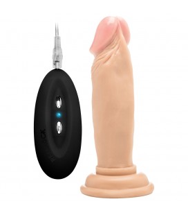 REALROCK 6” REALISTIC VIBRATOR WHITE